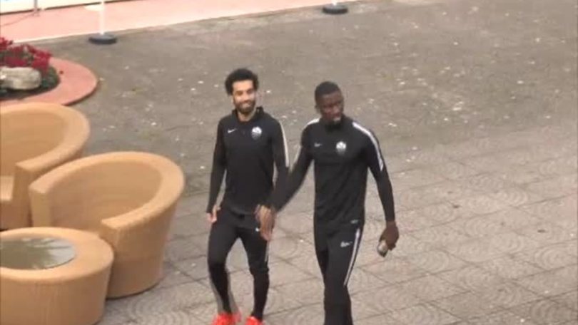 La Roma si allena in vista del Bate, c'è anche Salah
