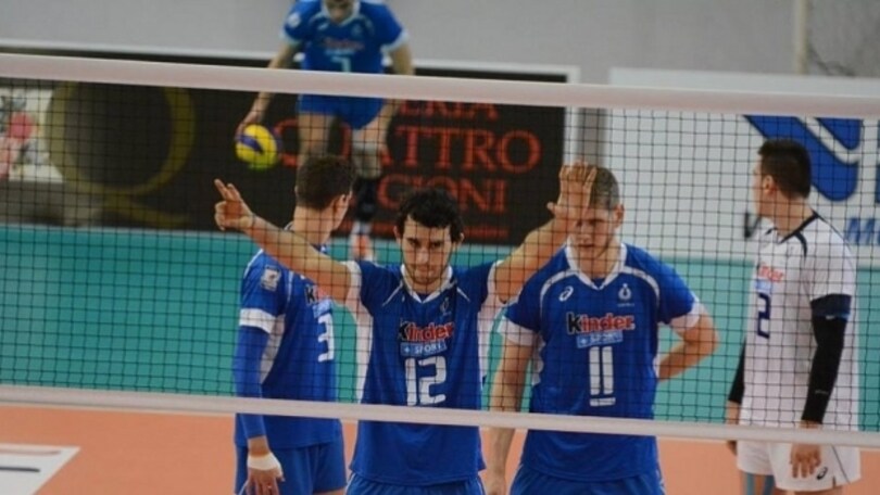 Volley: A2 Maschile, il Club Italia trionfa in Piemonte
