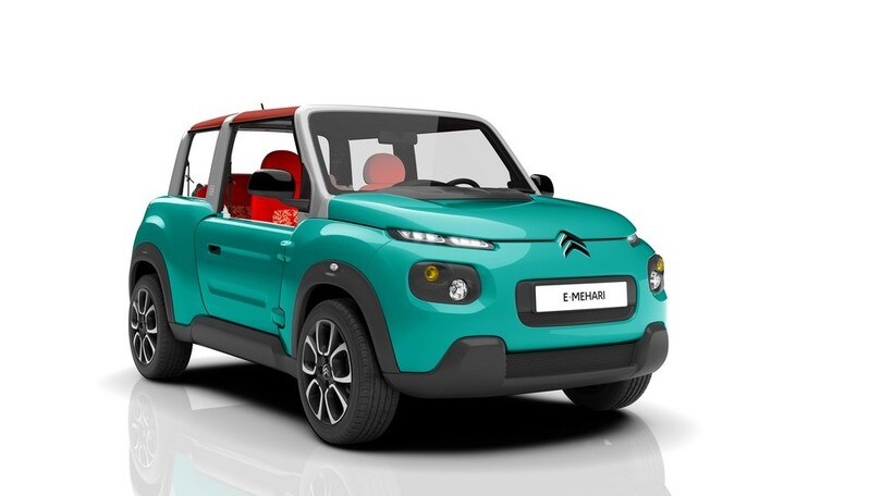 Citroen E-Mehari, prime immagini