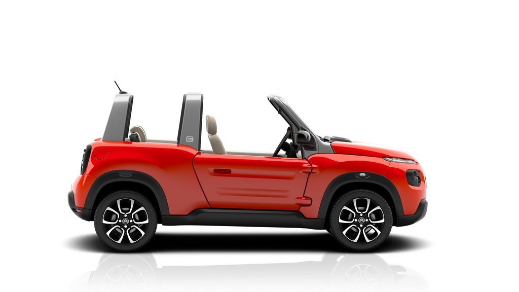 Citroen E-Mehari: crossover, cabrio, elettrica