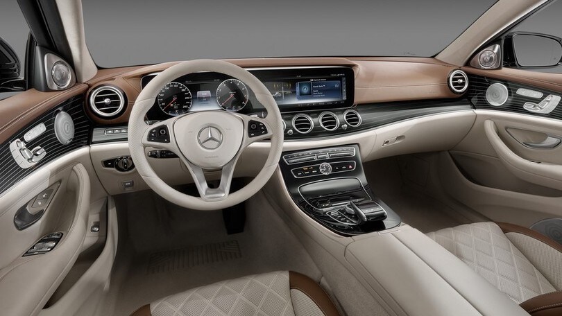 Nuova Mercedes Classe E, prime immagini degli intern