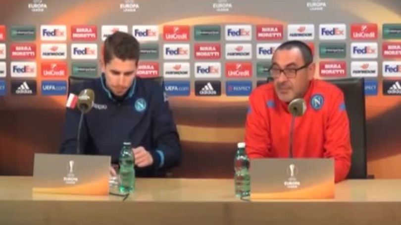 Sarri: "Vogliamo avere i numeri migliori di tutti in Europa"