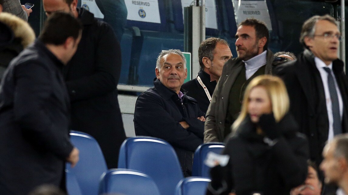 Roma-Bate, c'è Pallotta all'Olimpico