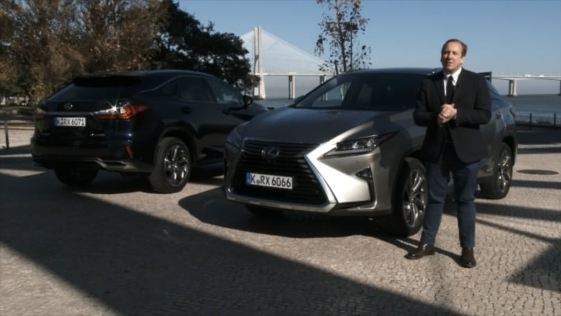 Carlucci, Toyota: "La nuova Lexus RX migliora la vita"