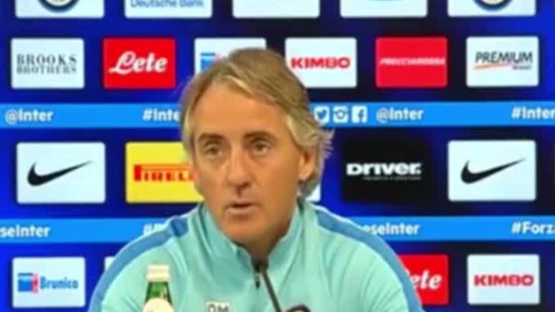 Mancini: "Icardi il nostro capocannoniere"