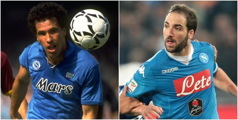 Napoli, Careca: «Io più forte di Higuain? Sono d'accordo»