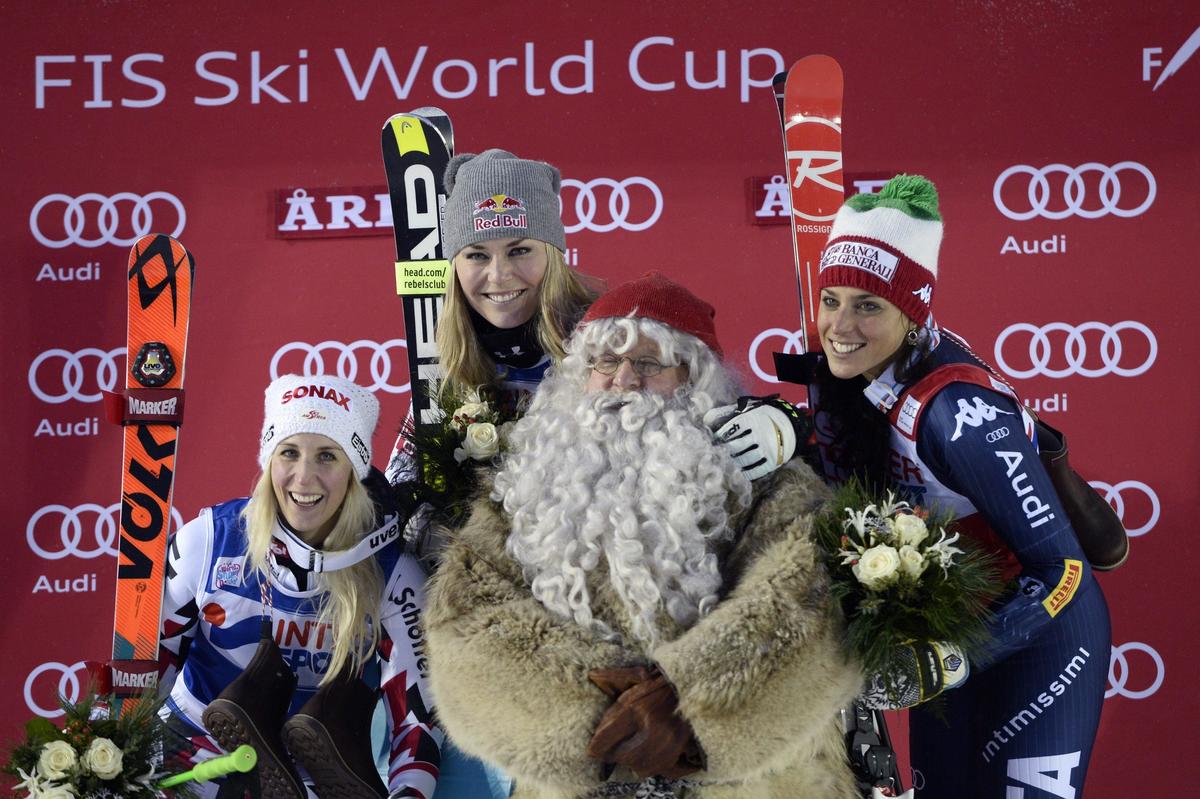 Sci, Brignone terza dietro Vonn e Brem