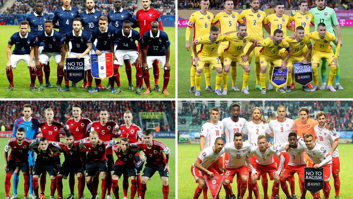 Euro2016, ecco tutti i gironi