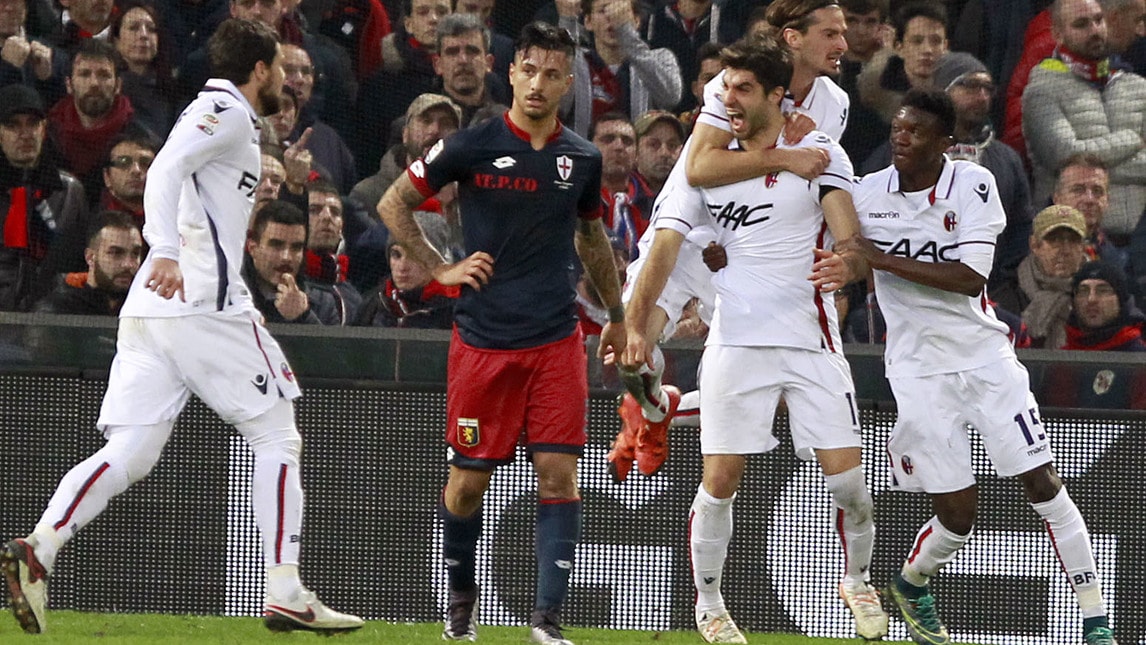 Genoa-Bologna 0-1: Rossettini firma i tre punti