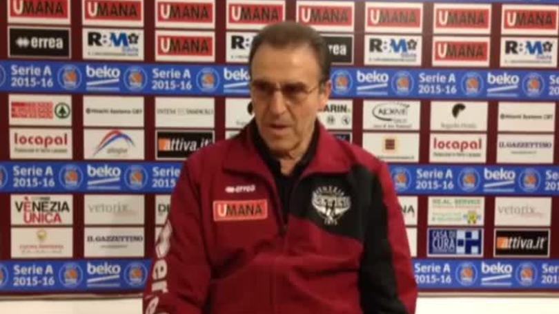 Recalcati: "Riprendiamo a vincere in campionato"
