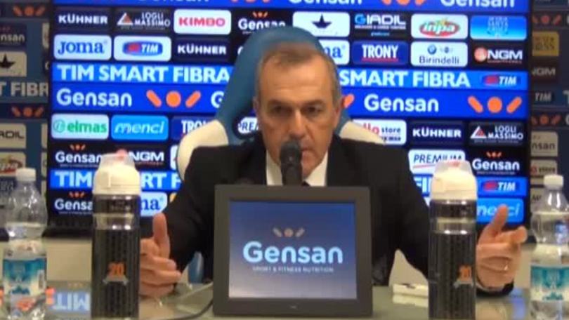 Castori: "Siamo rientrati male dopo l'intervallo"