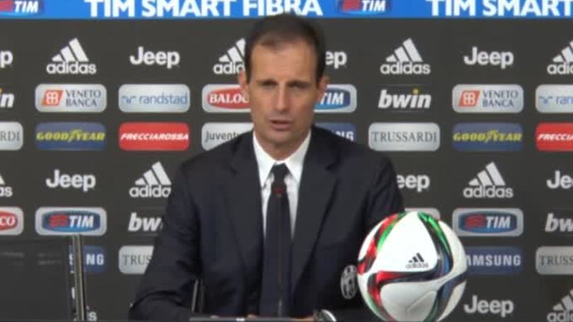 Allegri: "Una striscia di vittorie così non è facile"