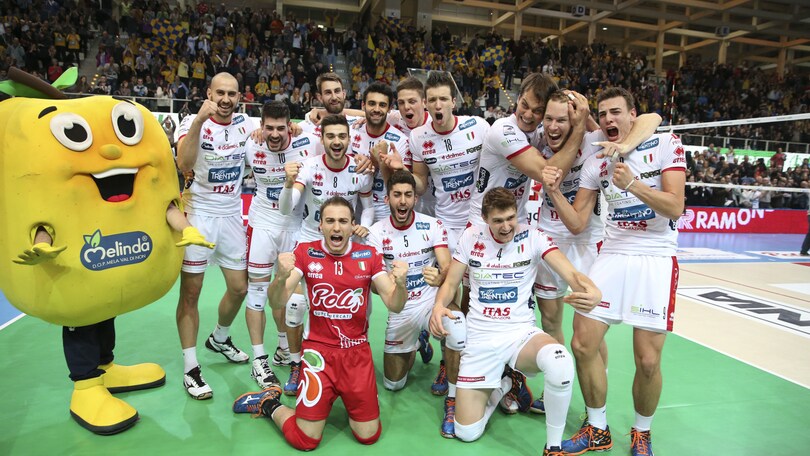 La DHL Modena in vetta. La Lube fa harakiri a Trento, da 2-0 a 2-3