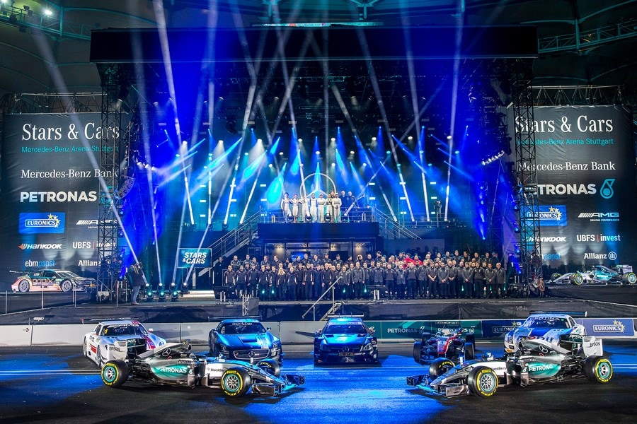 Mercedes Stars and Cars: la notte delle Stelle