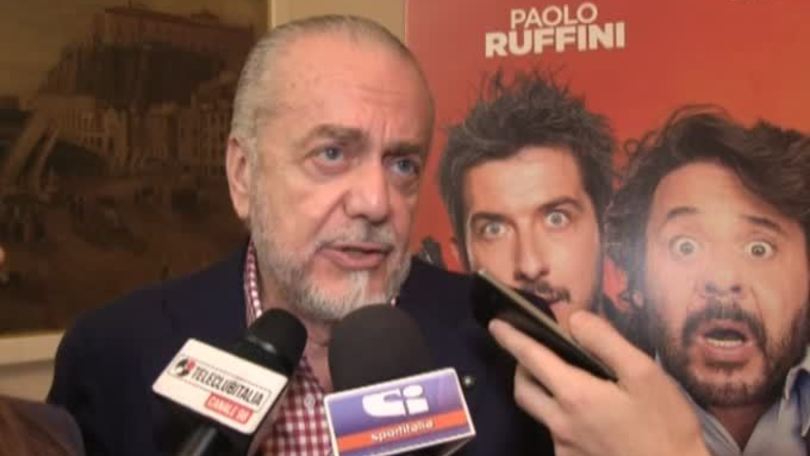 De Laurentiis: "Napoli, campionato di tutto rispetto"