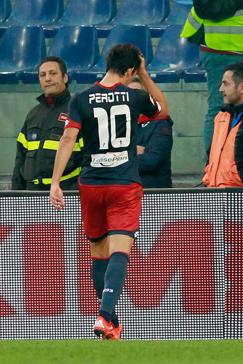 Serie A, Genoa: tre giornate di squalifica a Diego Perotti, ricorso del club