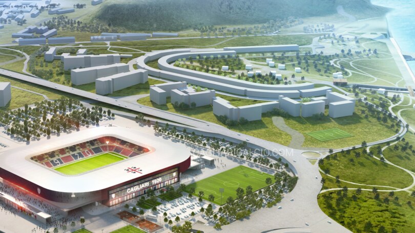 Cagliari, ecco il nuovo stadio Sant'Elia: sarà pronto nel 2019