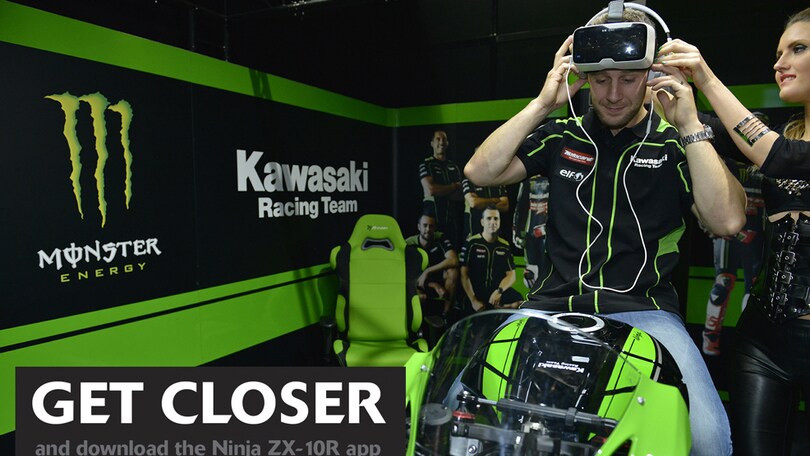 App Kawasaki: in pista con Jonathan Rea e la nuova ZX-10R