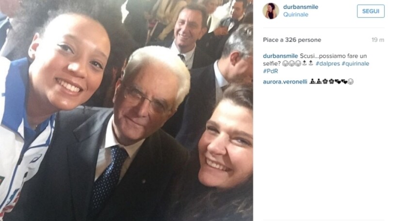 Volley: Le azzurre al Quirinale con il Presidente Mattarella