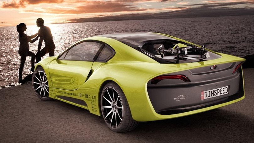 Rinspeed Ets, l'auto col drone di serie