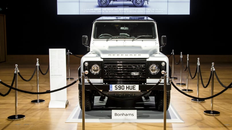 Land Rover Defender venduto a 550 mila euro