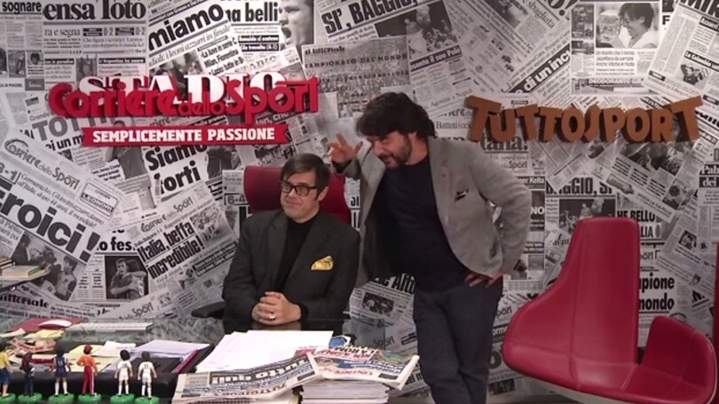 Lillo e Greg, Natale col boss a Tuttosport.com
