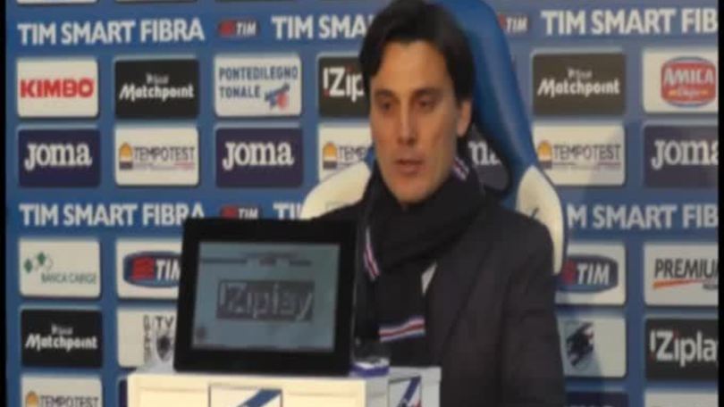 Montella: "Ho visto una grande Sampdoria"