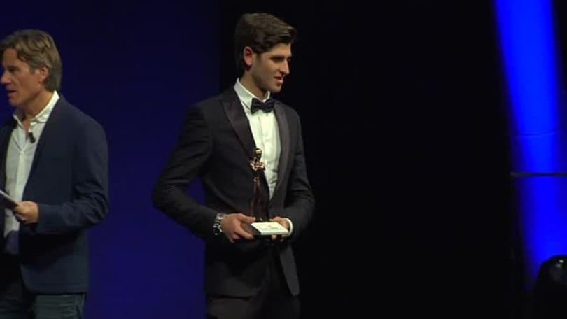 Giovinazzi, Casco d'Oro alla promessa del motorsport italiano