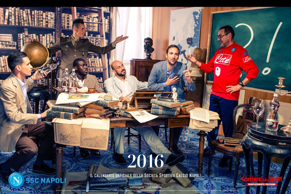 Napoli, in edicola il calendario ufficiale con il Corriere dello Sport-Stadio