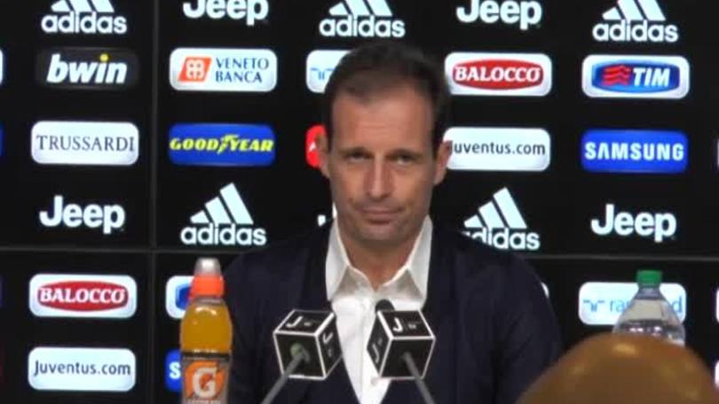 Allegri: "Carpi? Dobbiamo solo vincere"