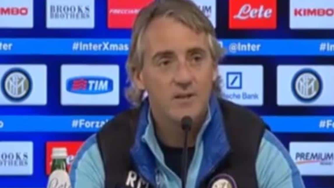 Mancini: "L’Inter è una 500, la Juve una Mercedes"