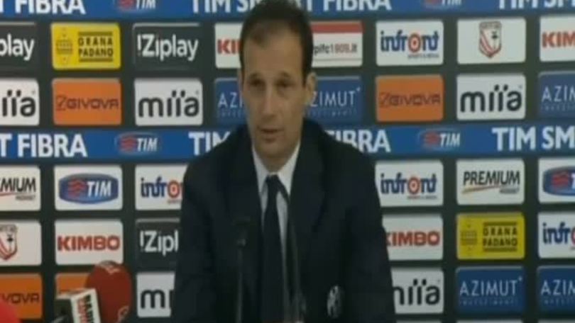 Allegri: "Ottimo 2015, il 2016 sarà difficile"