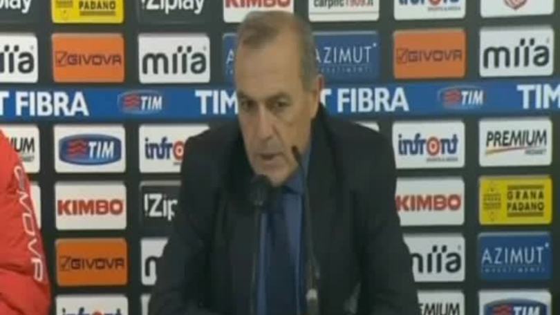 Castori: "Rimpianti per l'occasione di Lollo"