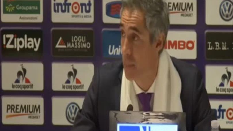 Paulo Sousa: "Sono contento per i ragazzi"