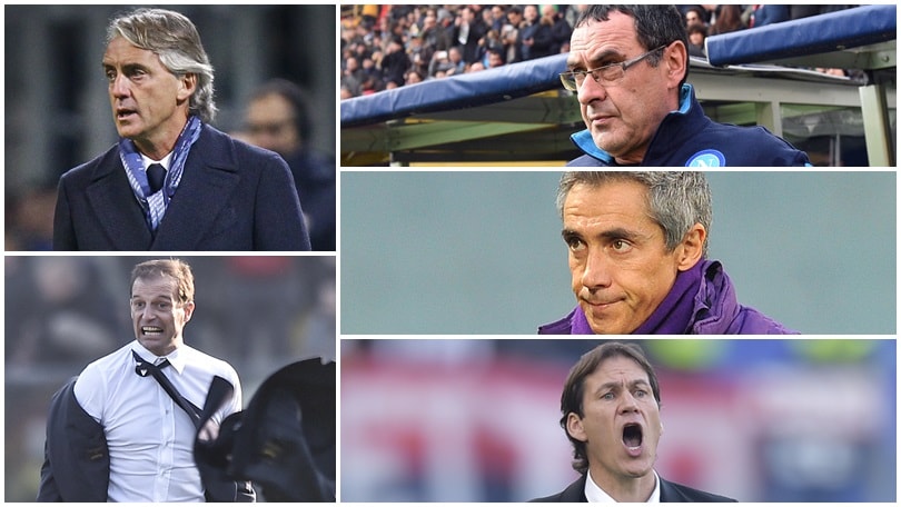 Inter, Napoli, Fiorentina, Juventus, Roma: chi sarà campione d'inverno?