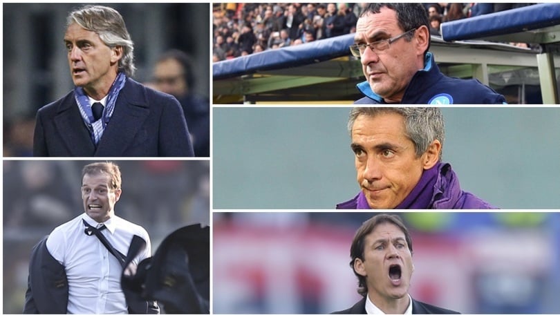 Inter, Napoli, Fiorentina, Juventus, Roma: chi sarà campione d'inverno?