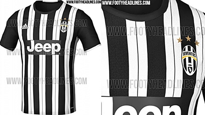 Maglie Juventus, indiscrezioni sulle divise 2016/2017