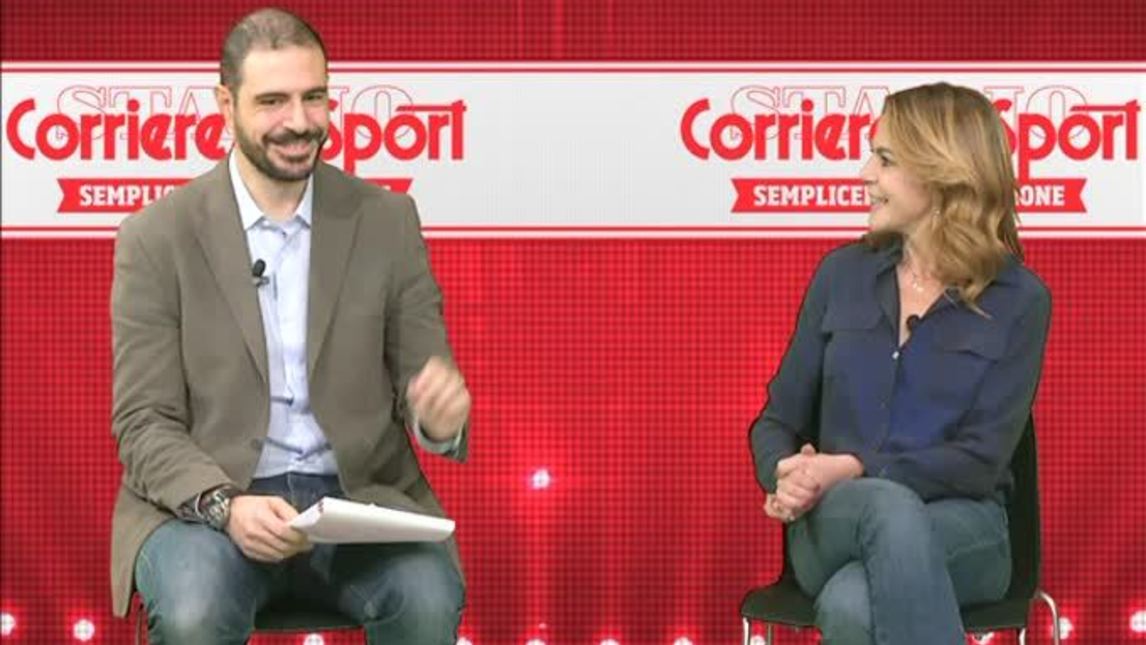 Claudia Gerini: «Vi racconto la mia passione per la Roma»