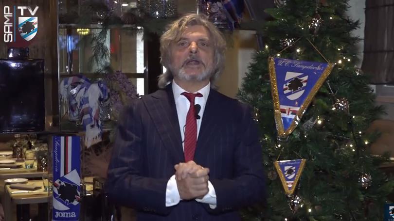 Samp, Ferrero canta per Natale