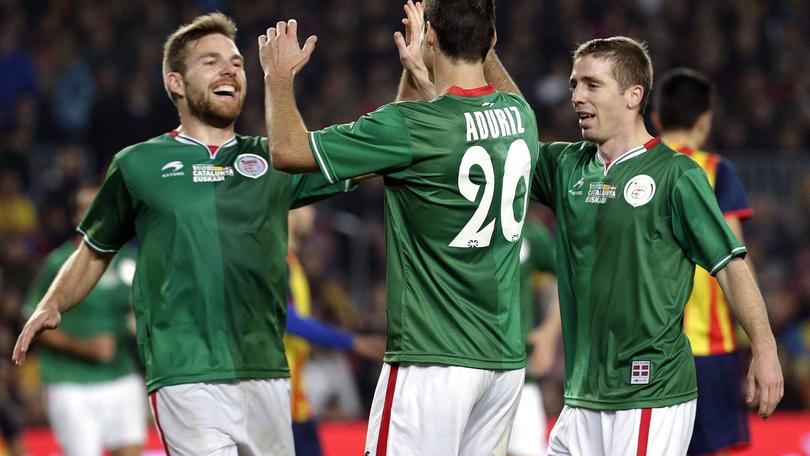 Aduriz regala il derby dell’indipendentismo ai Paesi Baschi