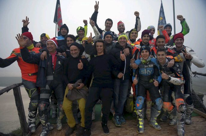 MotoGp: Valentino Rossi, grande festa all'EnduRanch di Tavullia