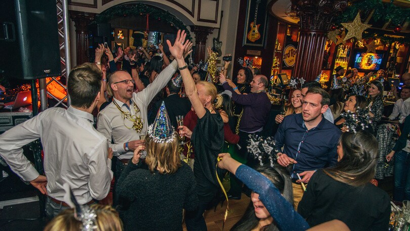 Il Capodanno all'Hard Rock Cafe di Roma