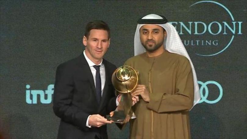 Messi "Player of the Year" ai Globe Soccer Awards