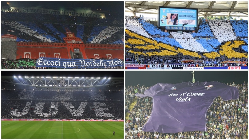 Coreografie, le più belle del 2015: gli stadi colorati dai tifosi