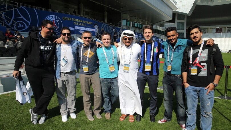 Che esperienza a Doha per 6 tifosi di Inter e Psg
