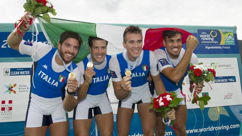 Italia da sogno, che oro nel 4 senza!
