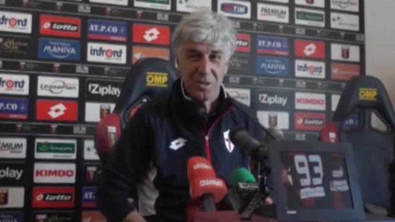 Gasperini: "Non guardiamo la classifica. Derby gara da vincere"