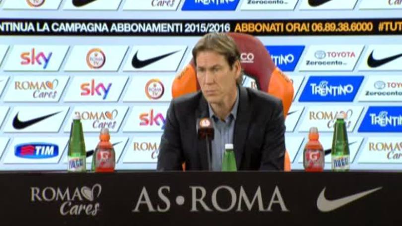 Garcia: "Totti non sarà convocato"