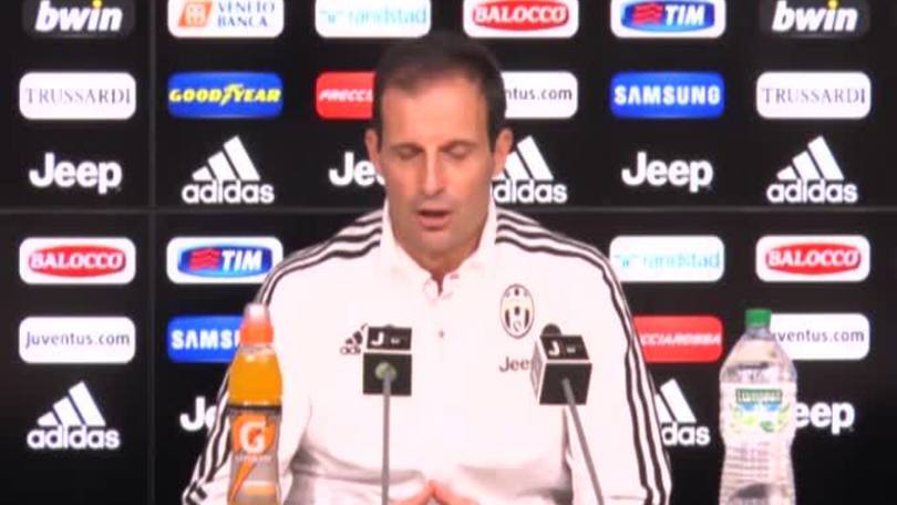 Allegri: "Difficile migliorare questa rosa"