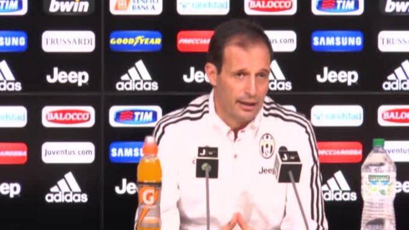 Allegri: "Lo scudetto si vince a 82 punti"